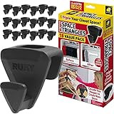 RUBY SPACE TRIANGLES Original AS-SEEN-ON-TV Ruby Space Triangles, Ultra- Premium Hanger Hooks Tri... | Amazon (US)