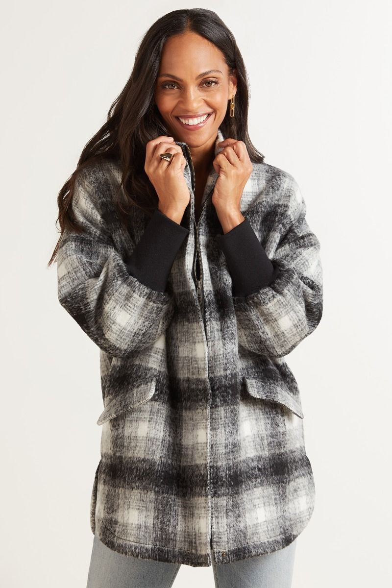 Bb Dakota  Plaid Times Jacket | Evereve