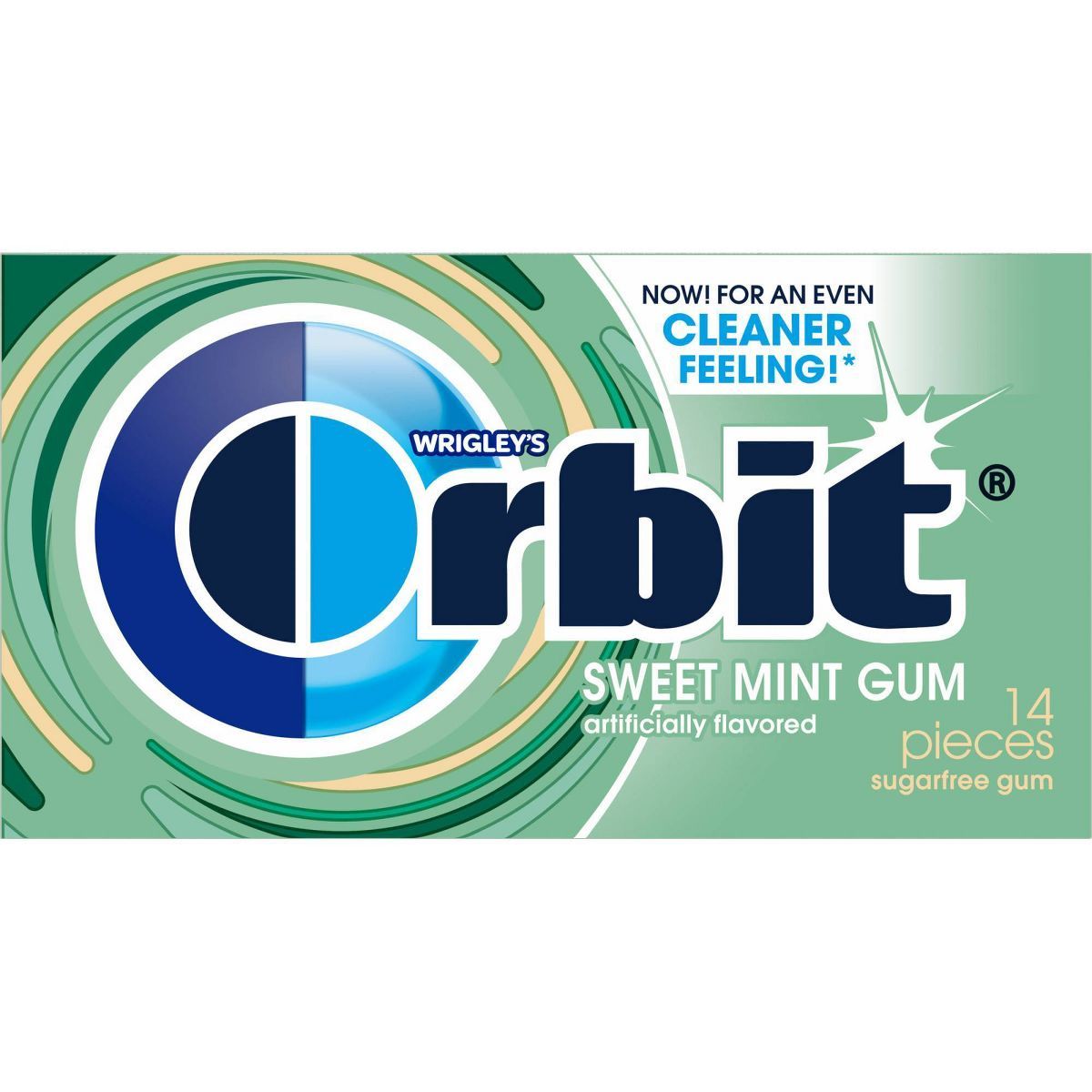 Orbit Sugar Free Sweet Mint Chewing Gum Single Pack - 14 Piece | Target