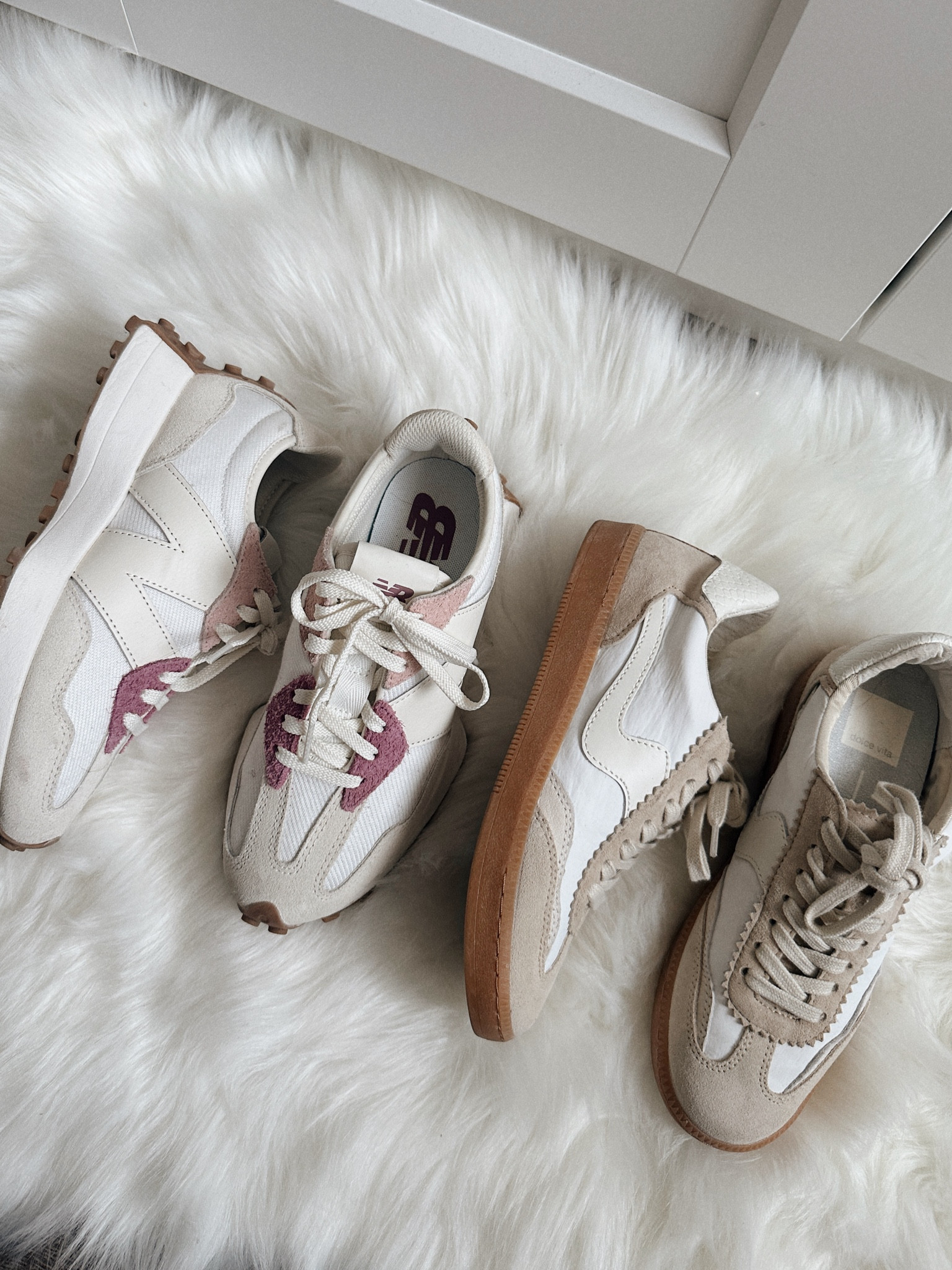 Current favorite fashion sneakers! 
New balance 327, dolce vita sneaker, neutral sneakers, beige sneakers

#LTKhome #LTKfindsunder100 #LTKstyletip