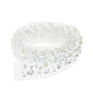 Recollections™ Bling on a Roll™ Clear Gemstones and Pearls | 30" | Michaels® | Michaels Stores