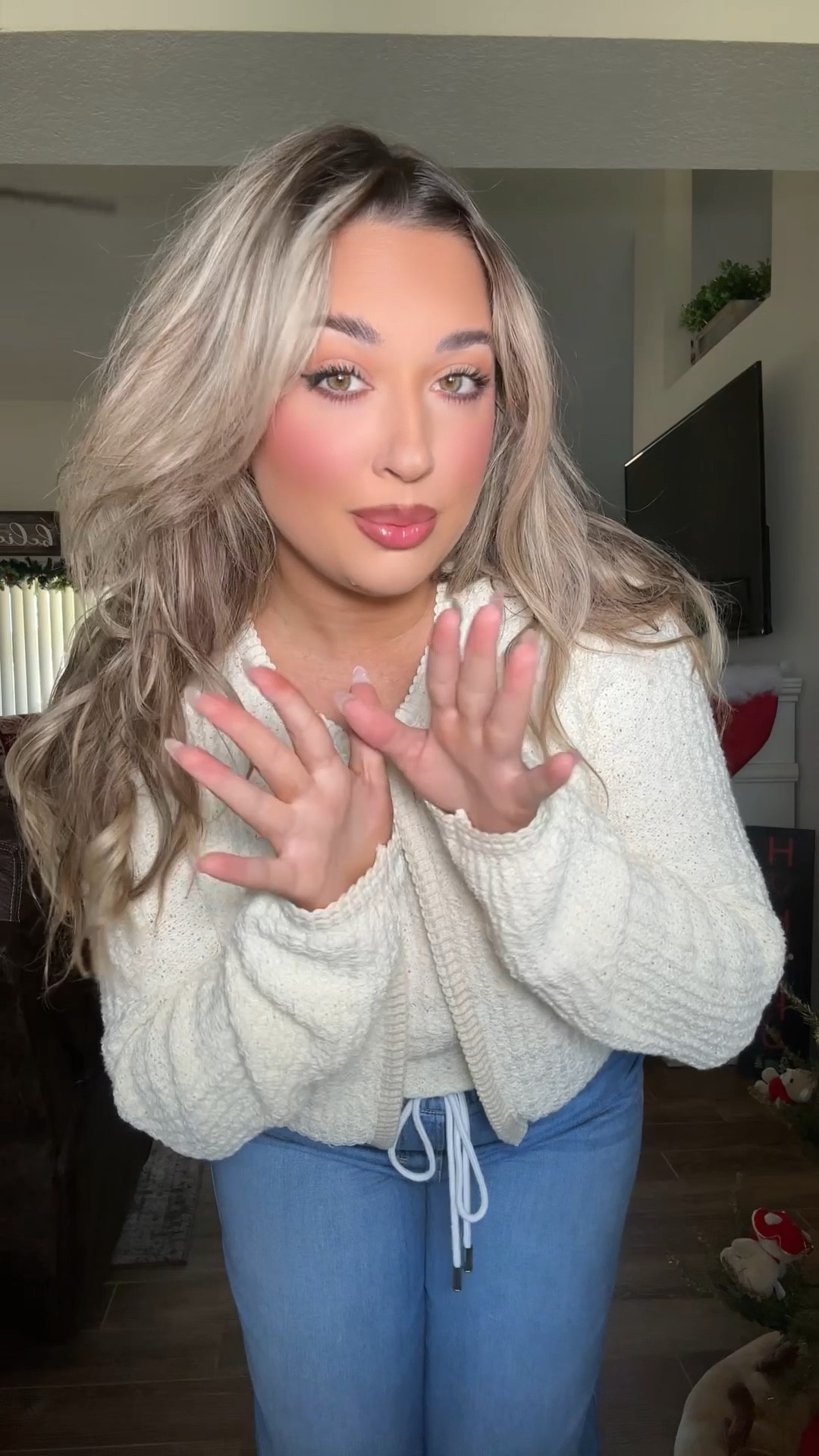 Vici haul winter to spring outfit ideas. 
Code NICOLEMADDIE35 for 35% off from 1/4 through 1/6! 

I’m wearing a size large in everything! 

#LTKFindsUnder50 #LTKStyleTip #LTKWatchNow