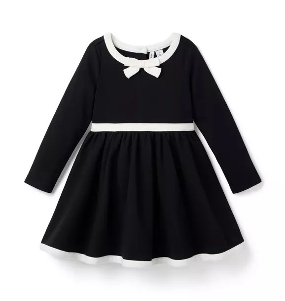 Bow Ponte Dress | Janie and Jack