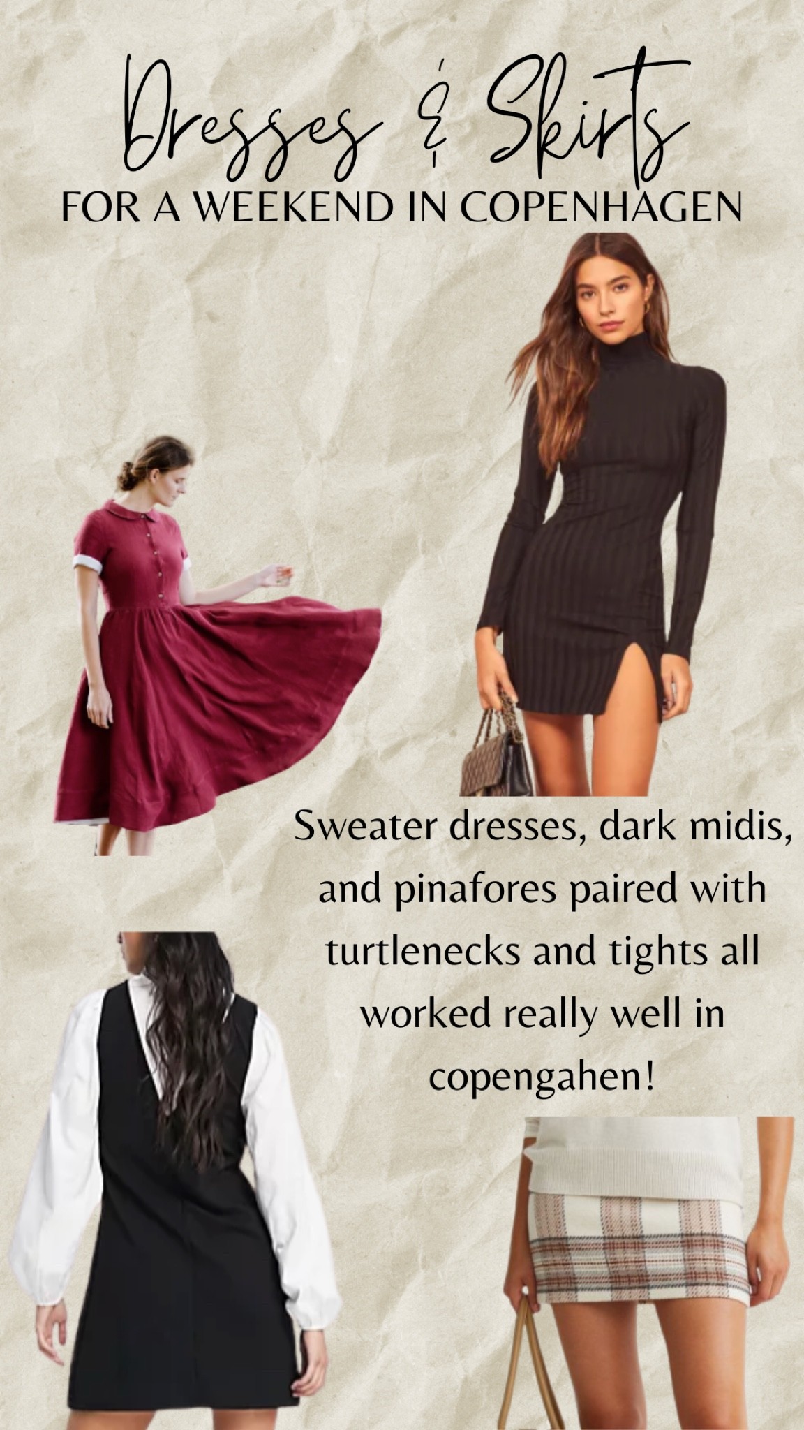 My fave dresses and skirts for my long weekend in Copenhagen 

#LTKtravel #LTKeurope