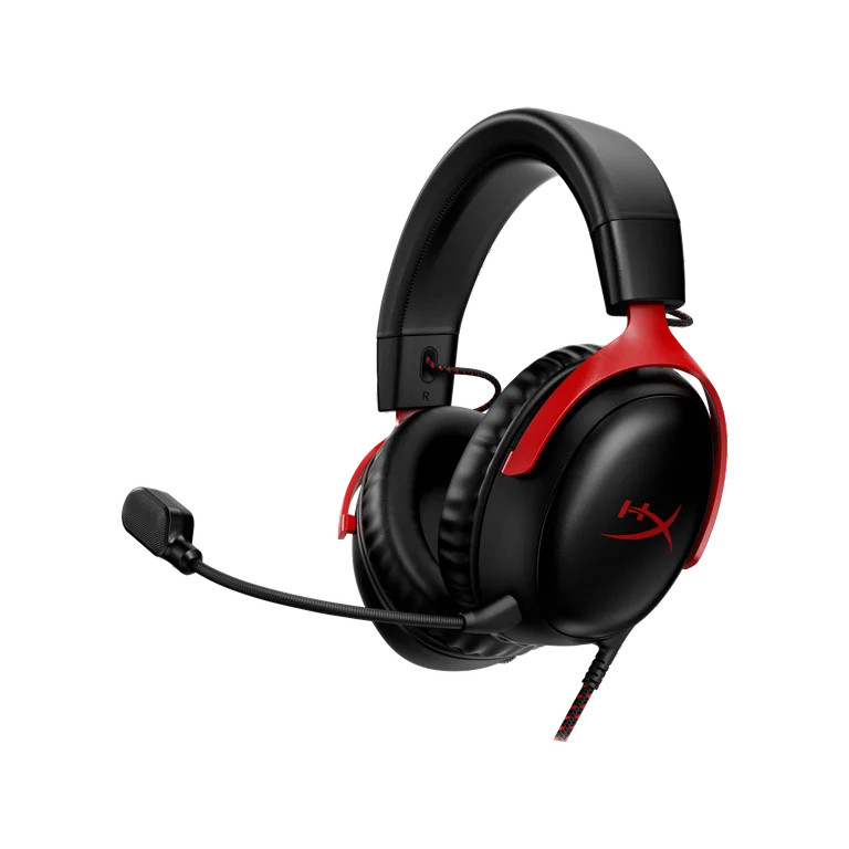 HyperX Cloud III - Gaming Headset (Black/Red) | Walmart (US)