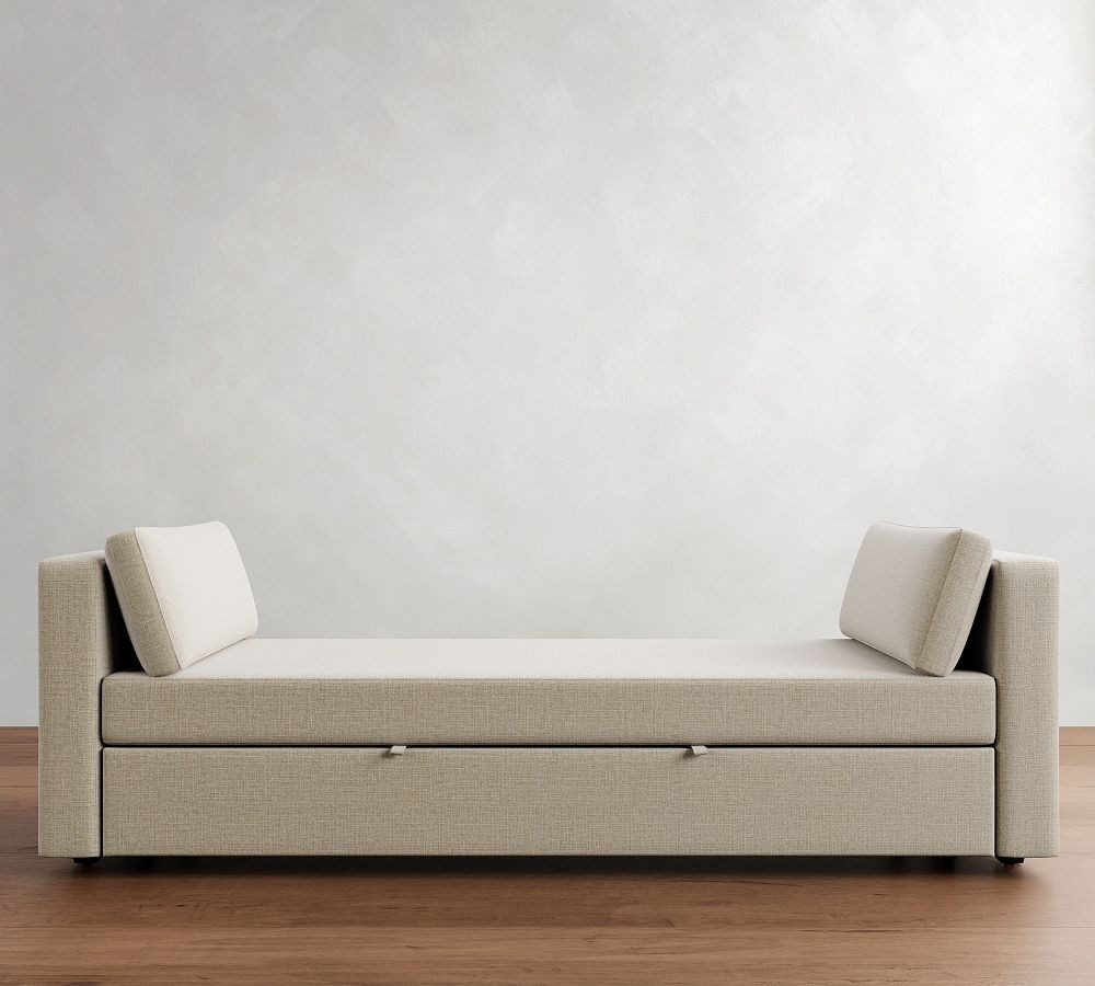 Jake Modular Trundle Daybed Sleeper (86") | Pottery Barn (US)