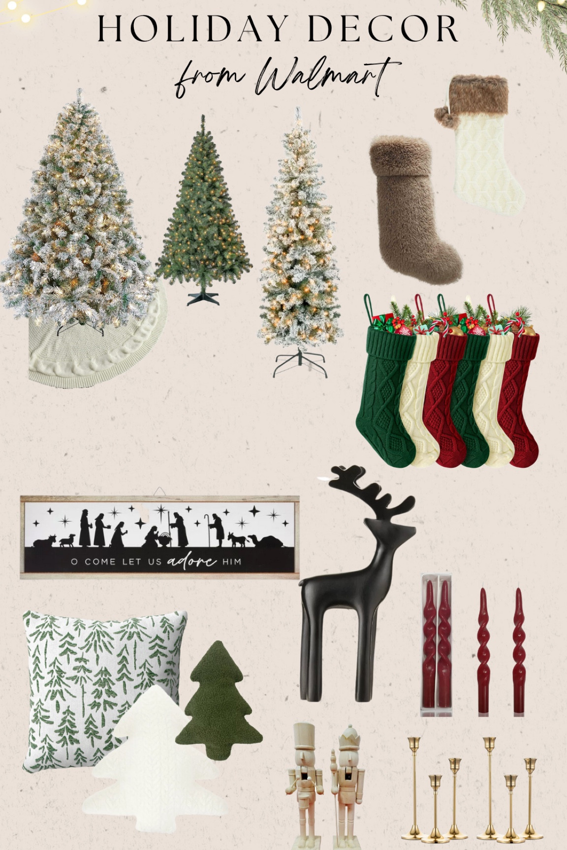 Walmart holiday decor ☃️❄️✨

#walmartchristmasdecor
#christmasdecor
#holidaydecor

#LTKSeasonal #LTKhome #LTKHoliday