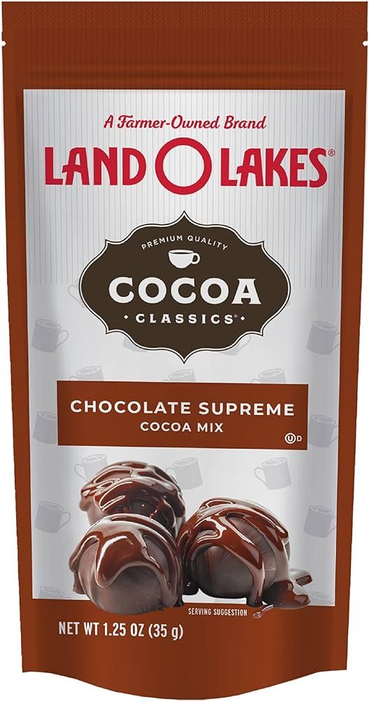 Land O Lakes Cocoa Classics, Chocolate Supreme Hot Cocoa Mix, 1.25-Ounce Packets (Pack of 36) | Amazon (US)