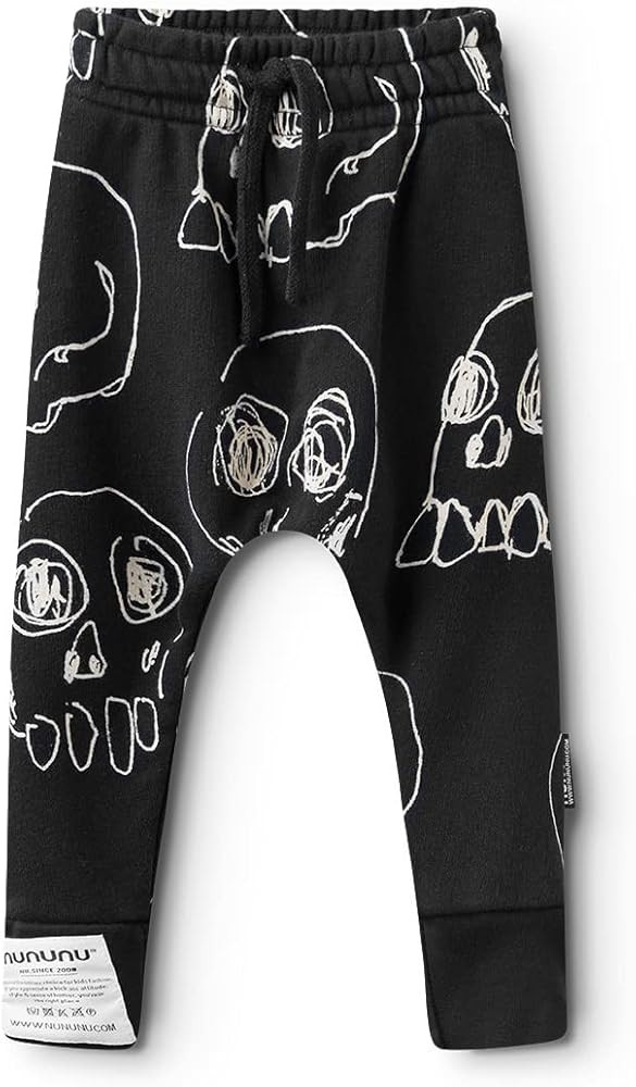 NUNUNU Baggy Pants, Kids and Babies Harem Sweatpants, Boys and Girls, 100% Cotton, Unisex, 0-14 Y... | Amazon (US)