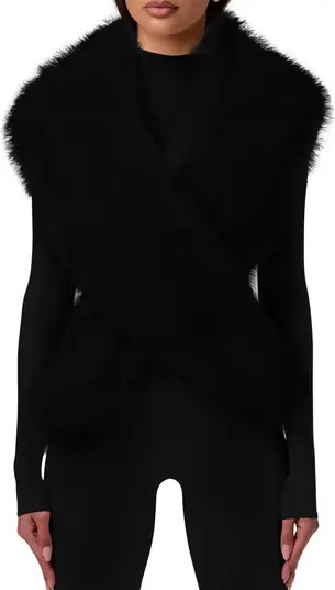 Naked Wardrobe Faux Fur Scarf | Nordstrom | Nordstrom