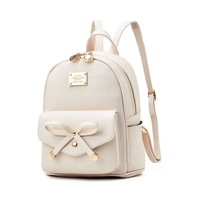 Narwey Girls Bowknot Cute Leather Backpack Mini Backpack Purse | Target
