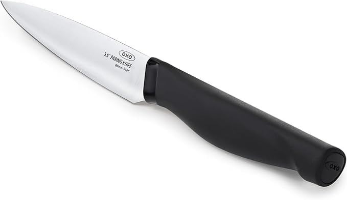 OXO Good Grips 3.5 Inch Paring Knife, Black/Silver, 3-1/2-Inch | Amazon (US)