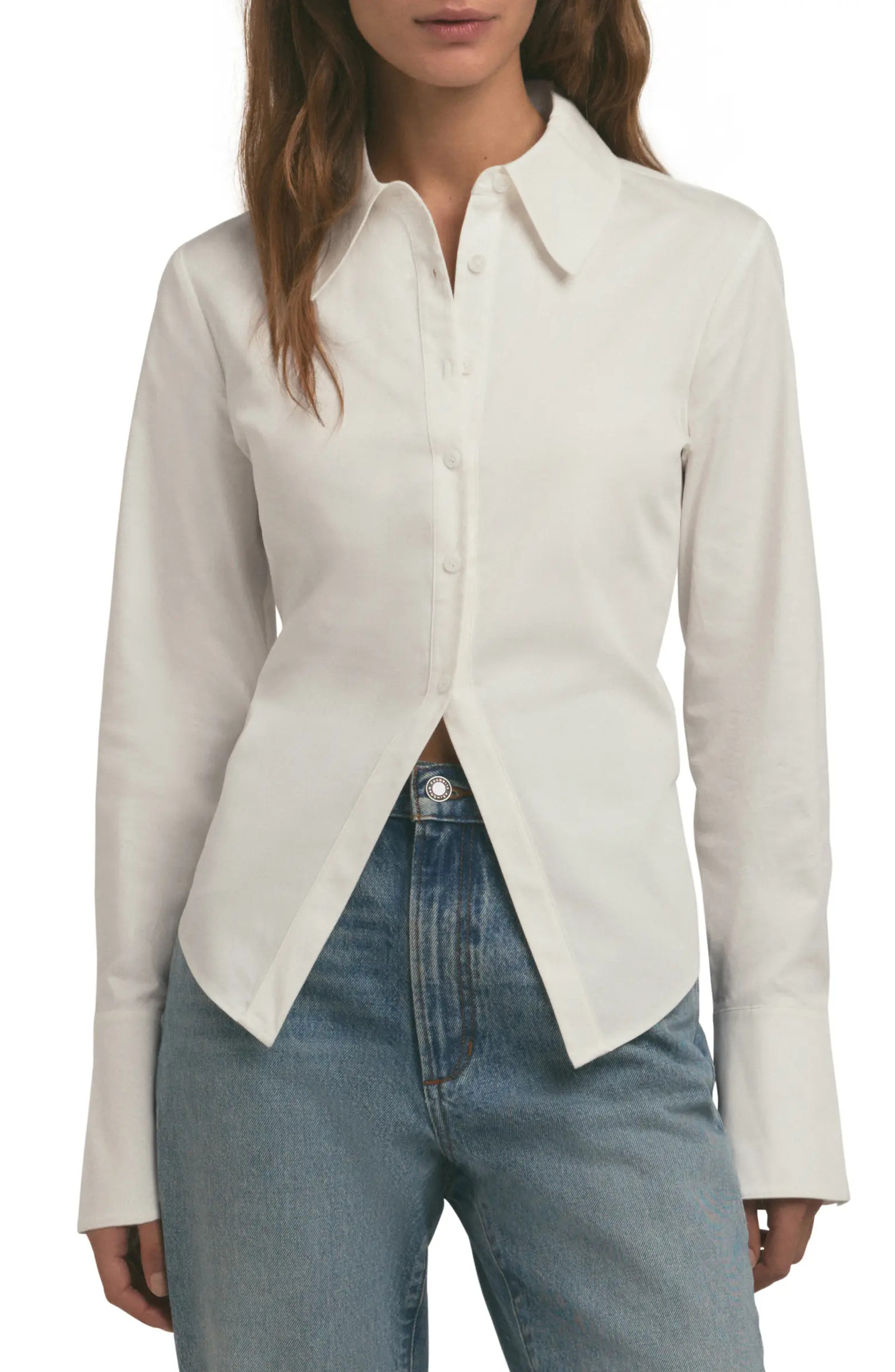 The Don't Waist Time Lace-Up Shirt | Nordstrom