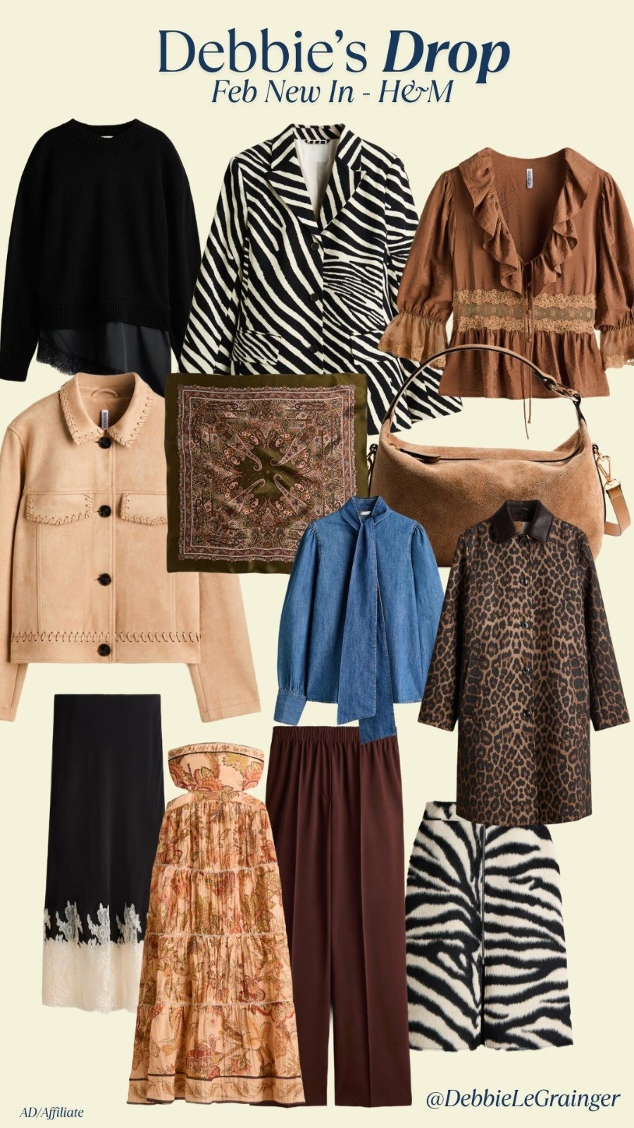 We're definitely moving closer to spring with H&M new in and a nod to animal print which I think will be big next season! 

#LTKeurope #LTKspring #LTKuk