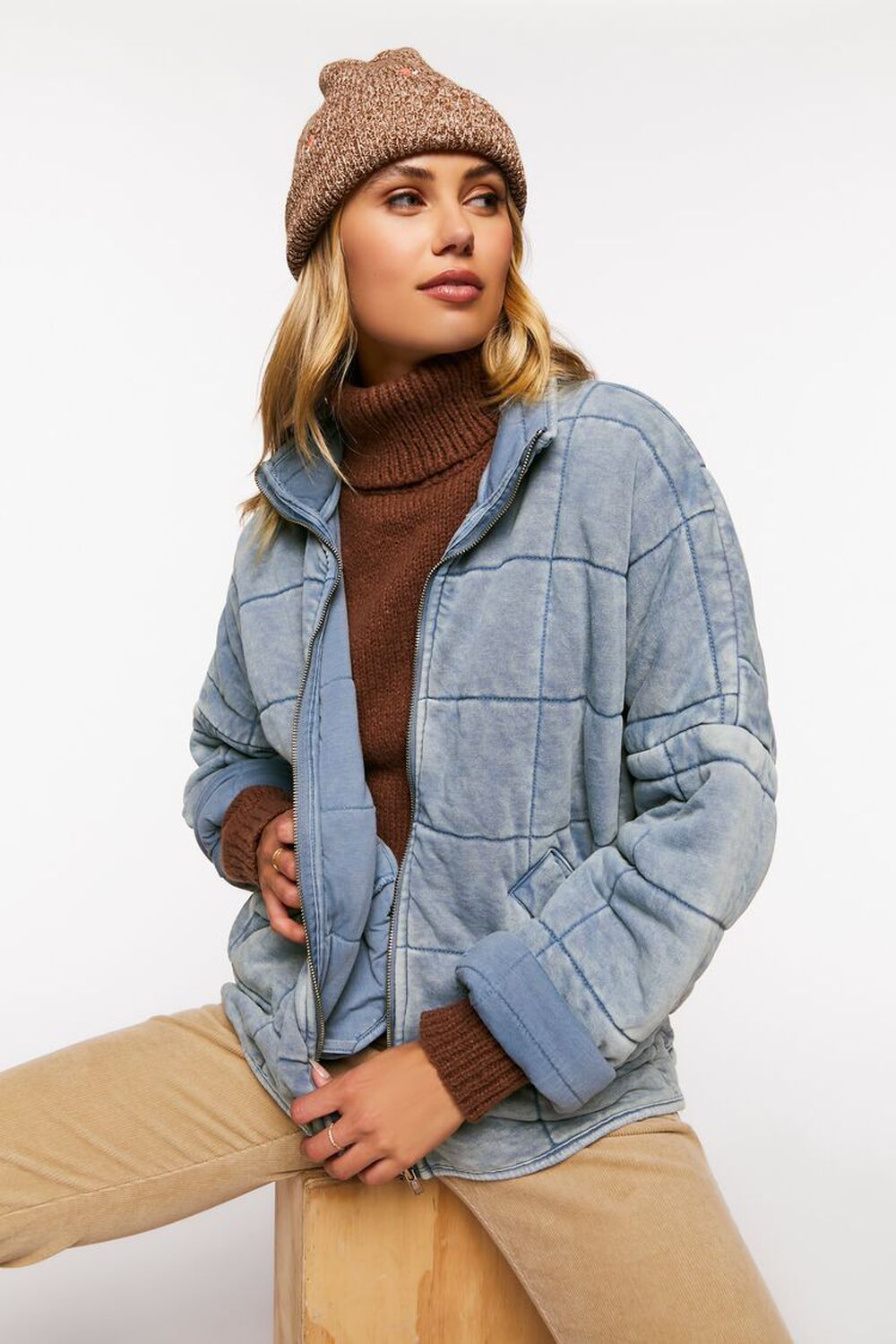 Quilted Zip-Up Jacket | Forever 21 (US)