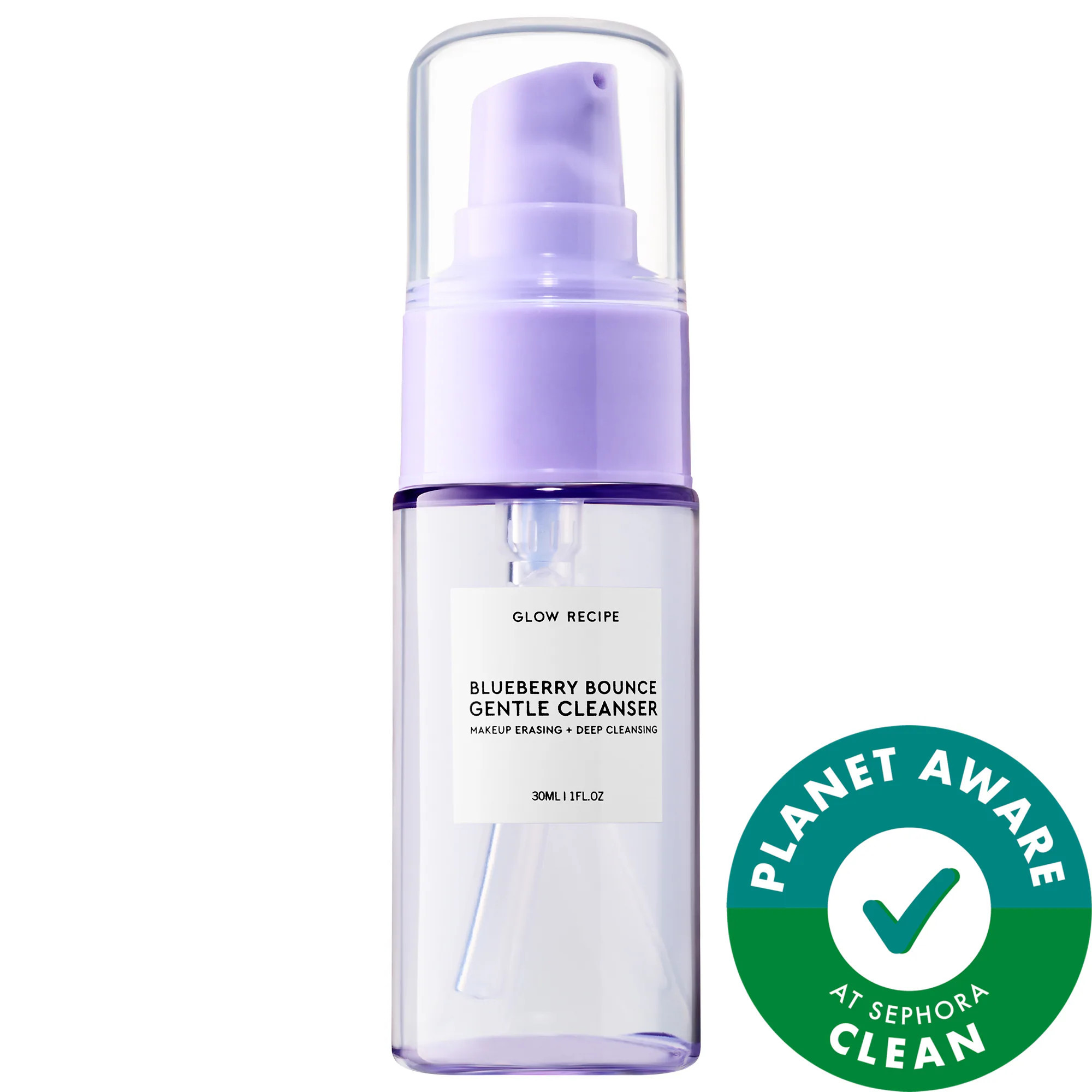 Glow Recipe Mini Blueberry Bounce Gentle Cleanser 1 oz/ 30 mL | Sephora (US)