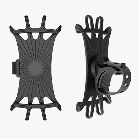 Bicycle Phone Holder Silicone Strap Holder 360° Rotating Silicone Phone Holder Compatible with iPhon | Walmart (US)