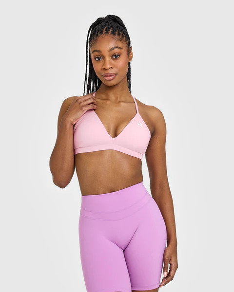 EasyLift™ Ultra Minimal V Neck Bralette 
 Petal Pink | Oner Active (UK / US)