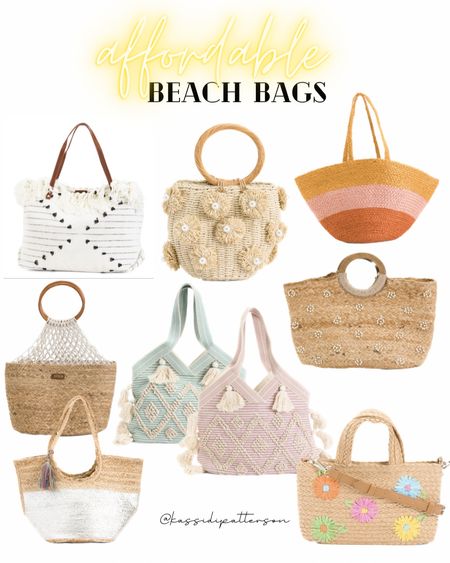 Wicker bags, beach bags, spring handbags, travel bags 

#LTKtravel #LTKFind