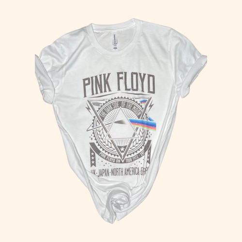 Dark Side of the Moon Graphic T-shirt ( Vintage Feel ) Band Tee | Sassy Queen