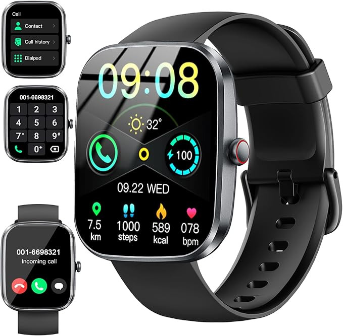 Smart Watch(Answer/Make Call), 1.91" Smartwatch for Men Women, NEW Fitness Watch with 110+ Sport ... | Amazon (US)