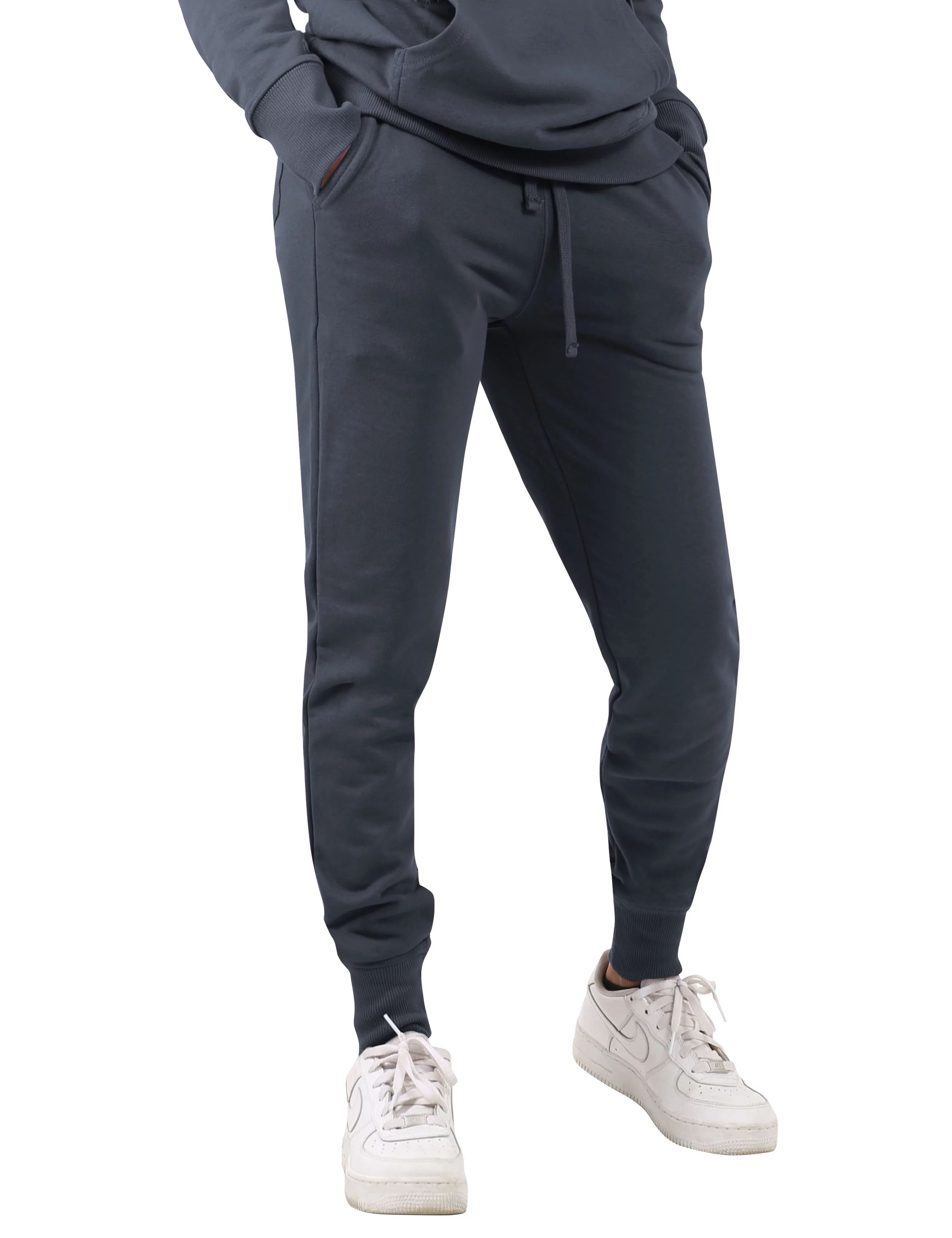 Ma Croix Womens Premium French Terry Joggers Wrinkle Resistant Sweatpants | Walmart (US)