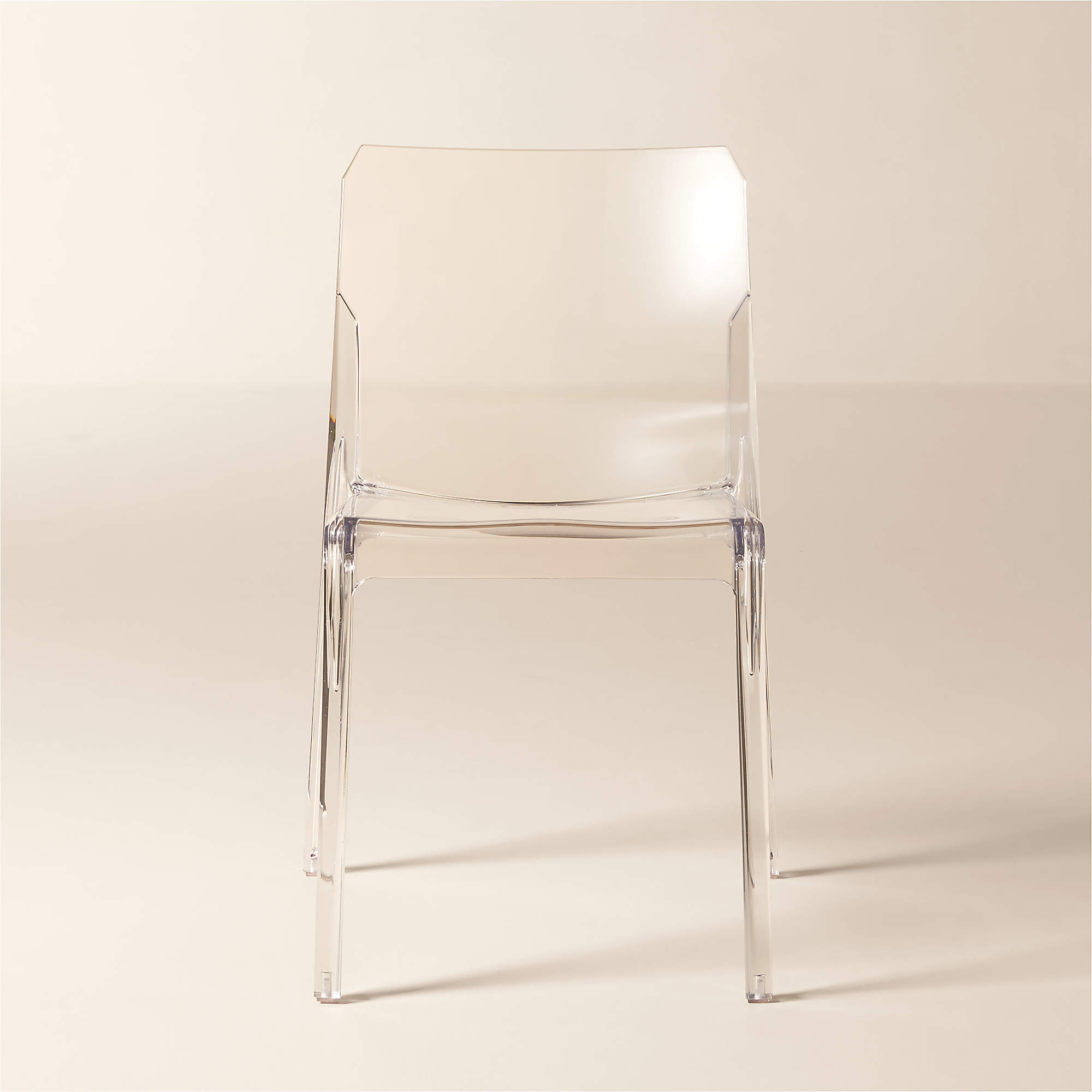 Bolla Clear Acrylic Dining Chair + Reviews | CB2 | CB2