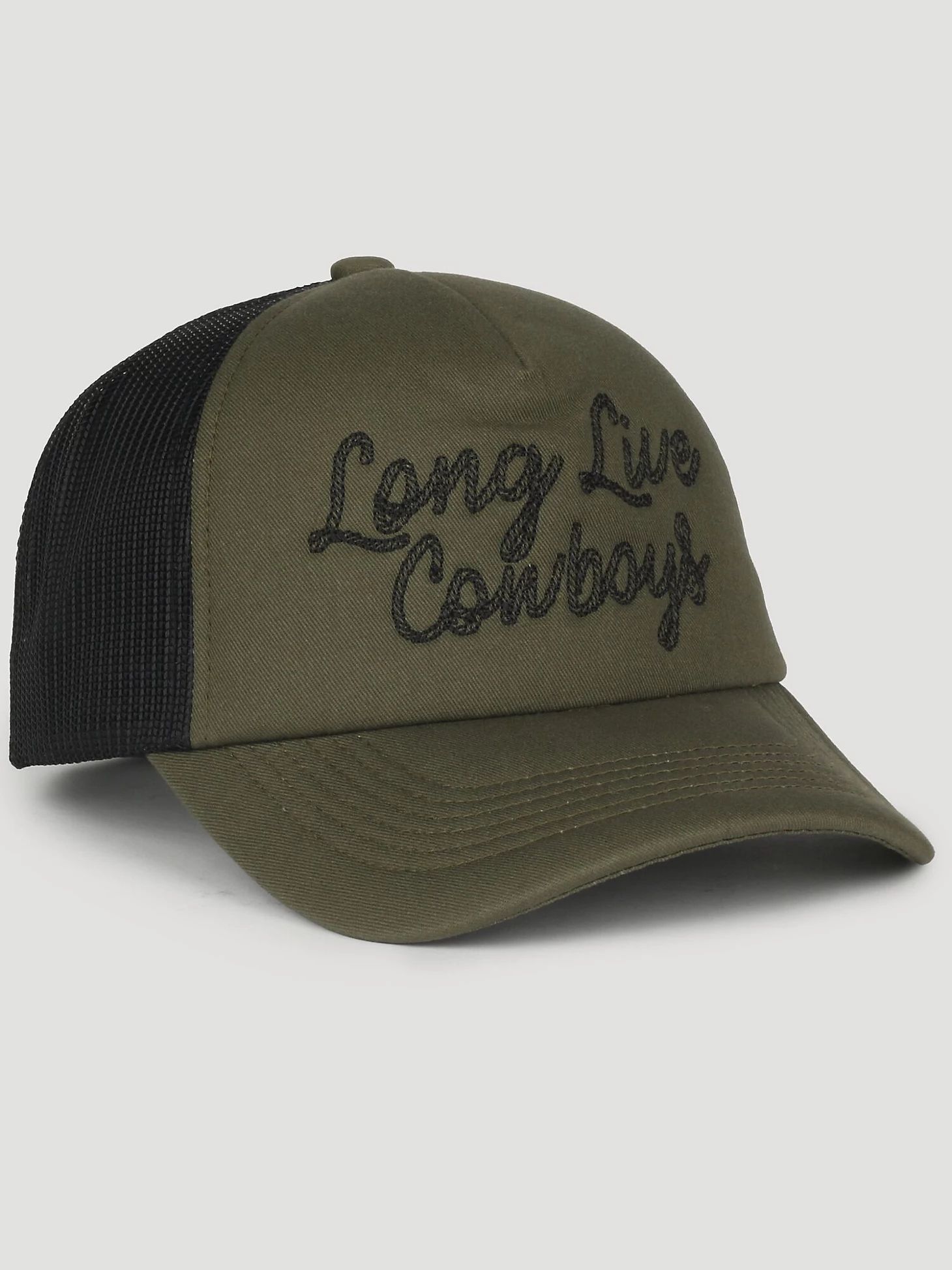 Long Live Cowboys Baseball Cap in Green | Wrangler