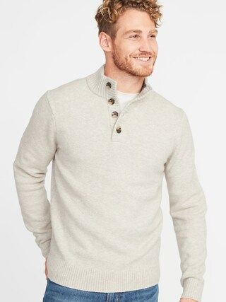 Button Mock-Neck Sweater for Men | Old Navy US