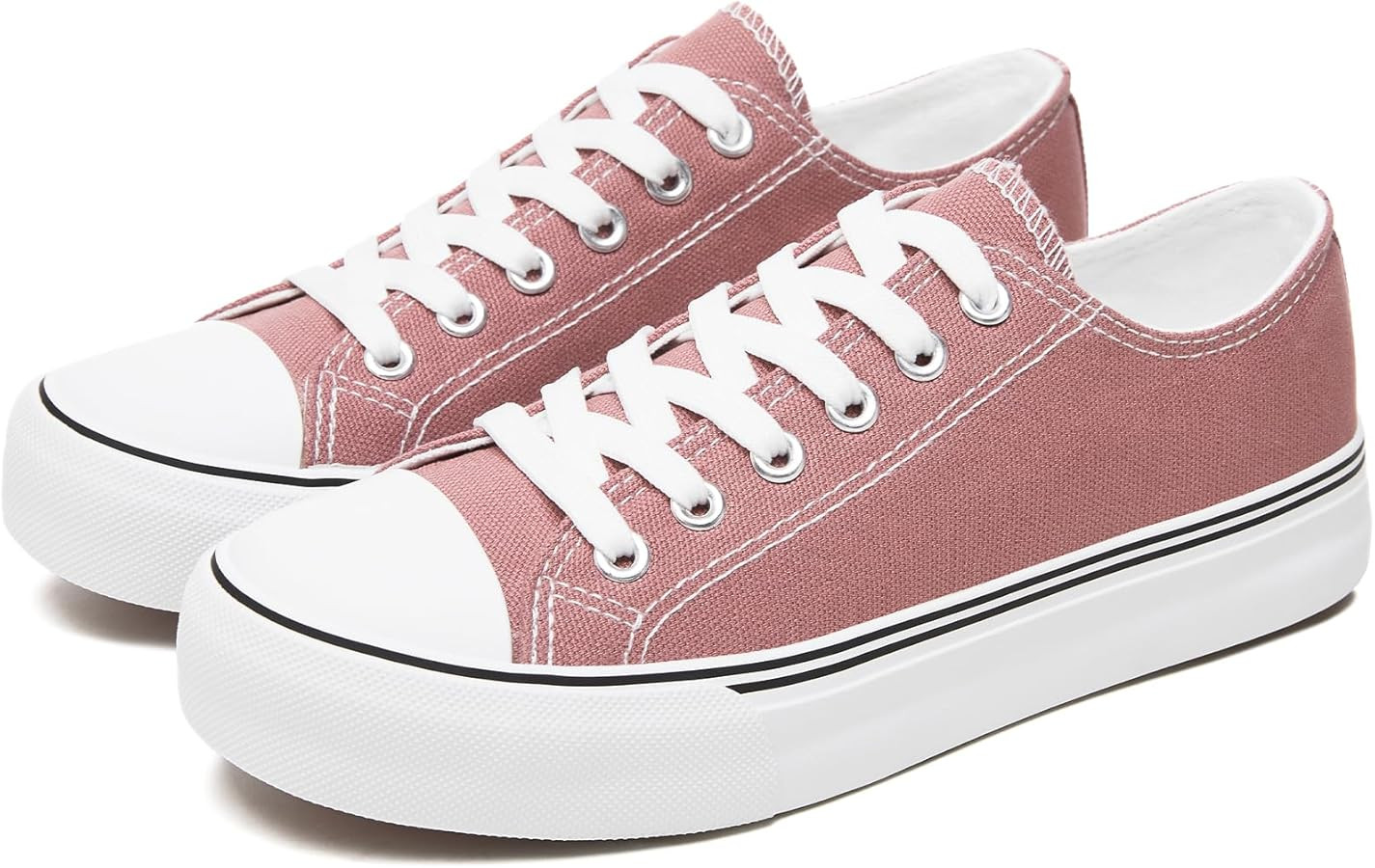 Iarus Womens Canvas Shoes Low top Sneakers for Womens Fashion Casual Shoes Walking Comfortable Sh... | Amazon (US)