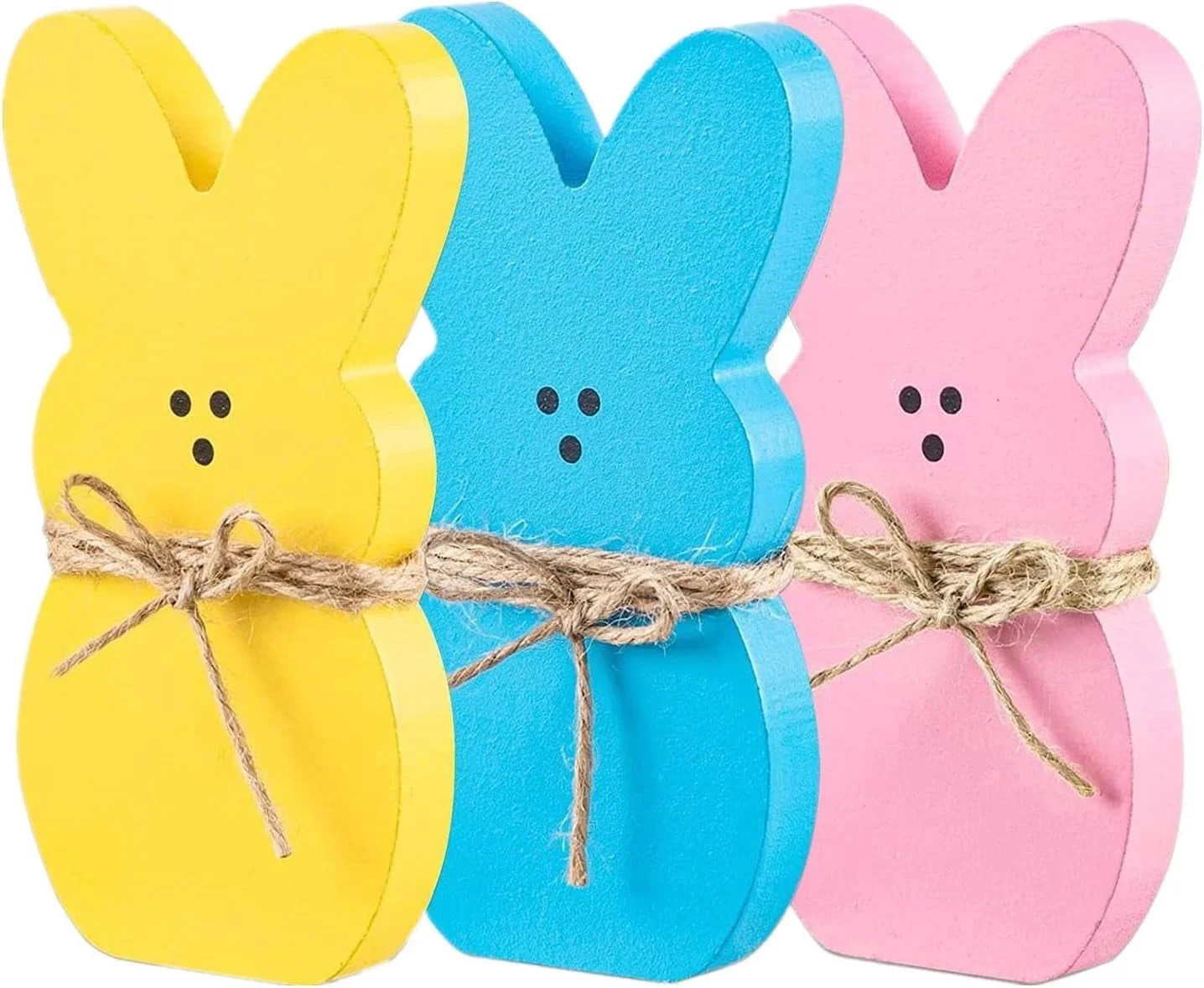 3Pcs Easter Decorations Bunny Tabletop Centerpieces-Indoor Easter Decoration for Spring Home Offi... | Walmart (US)