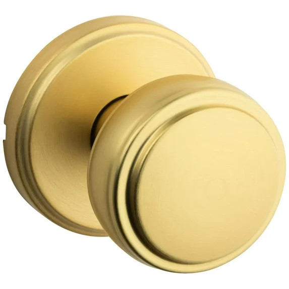 Kwikset 720Sok Sora Passage Door Knob Set - Brass | Walmart (US)
