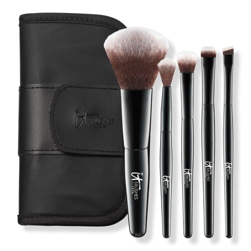 Your Face & Eye Essentials Mini 5 Pc Travel Brush Set | Ulta