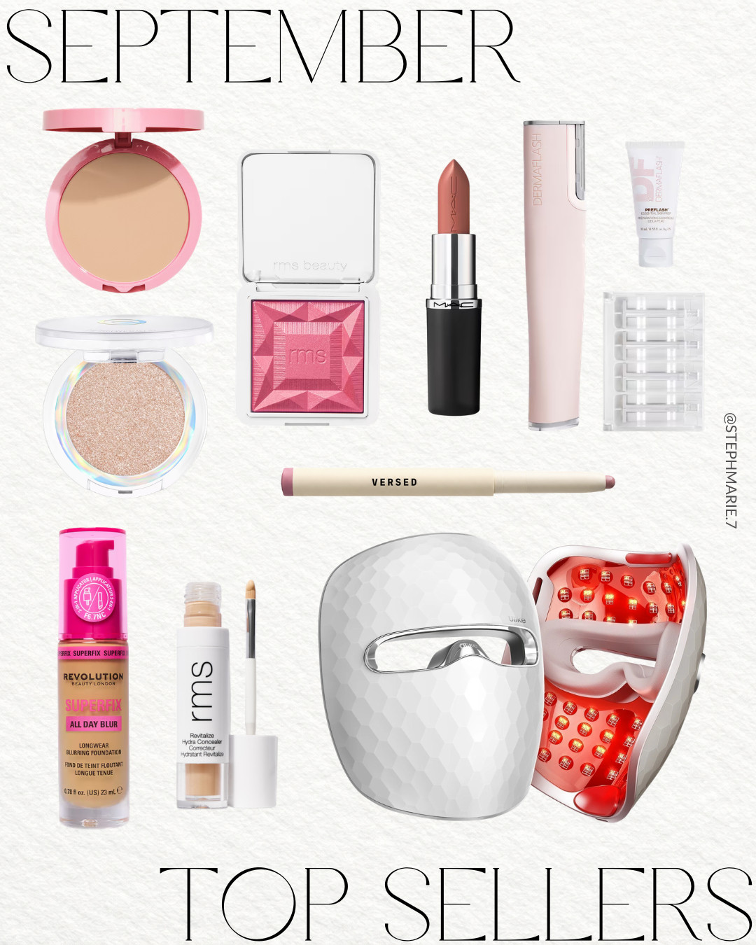 September’s top sellers! A mix of makeup favorites, complexion staples, and at-home beauty tools you all couldn’t get enough of this month. So many good ones in this lineup!  

 #LTKOver40 #LTKBeauty
