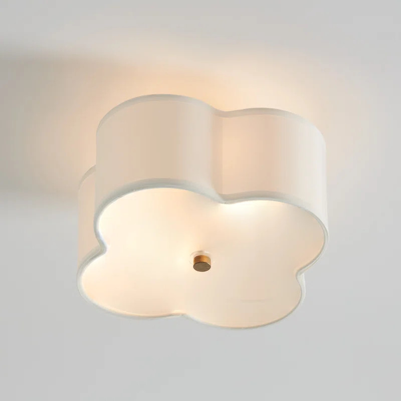 Tangela Fabric Semi Flush Mount | Wayfair North America