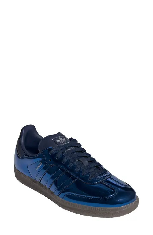 adidas Samba OG Sneaker in Night Indigo/night Indigo/gum5 at Nordstrom, Size 10 | Nordstrom