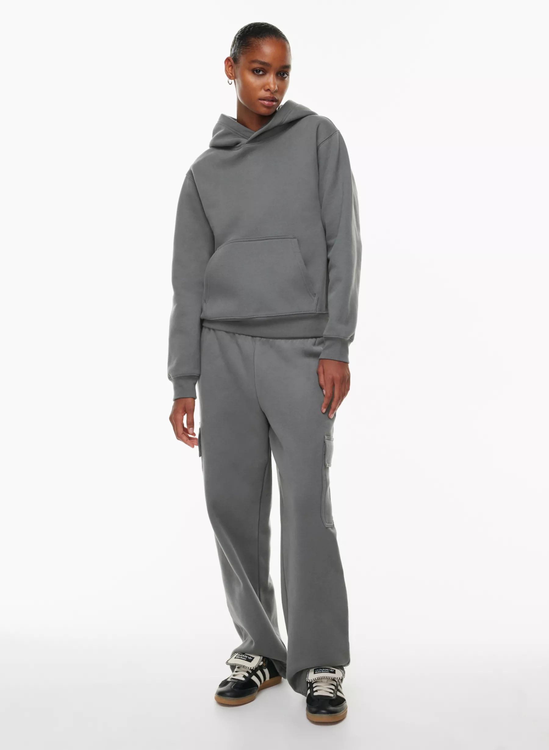 COZY FLEECE PERFECT HOODIE | Aritzia