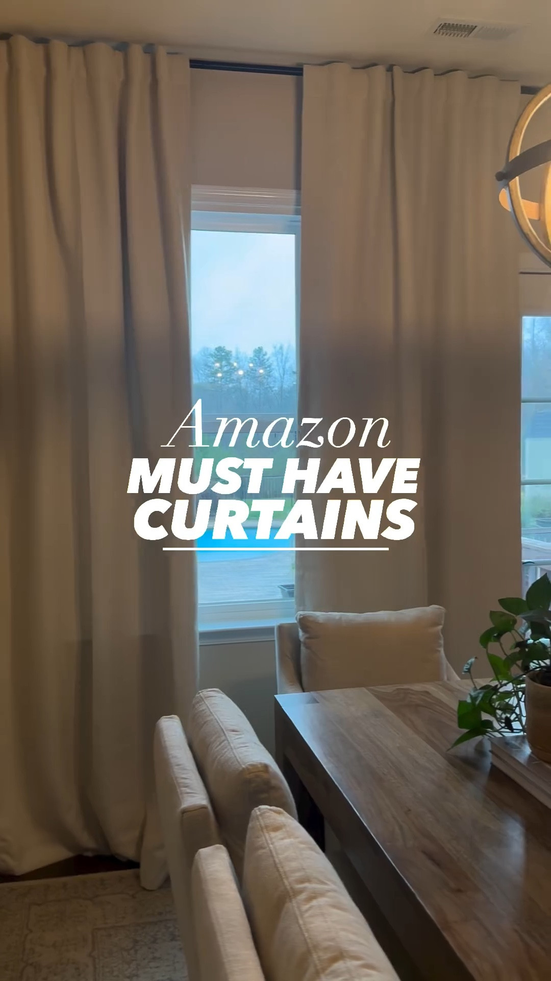 Luxe Amazon Blackout Curtains

#LTKstyletip #LTKfindsunder100 #LTKhome