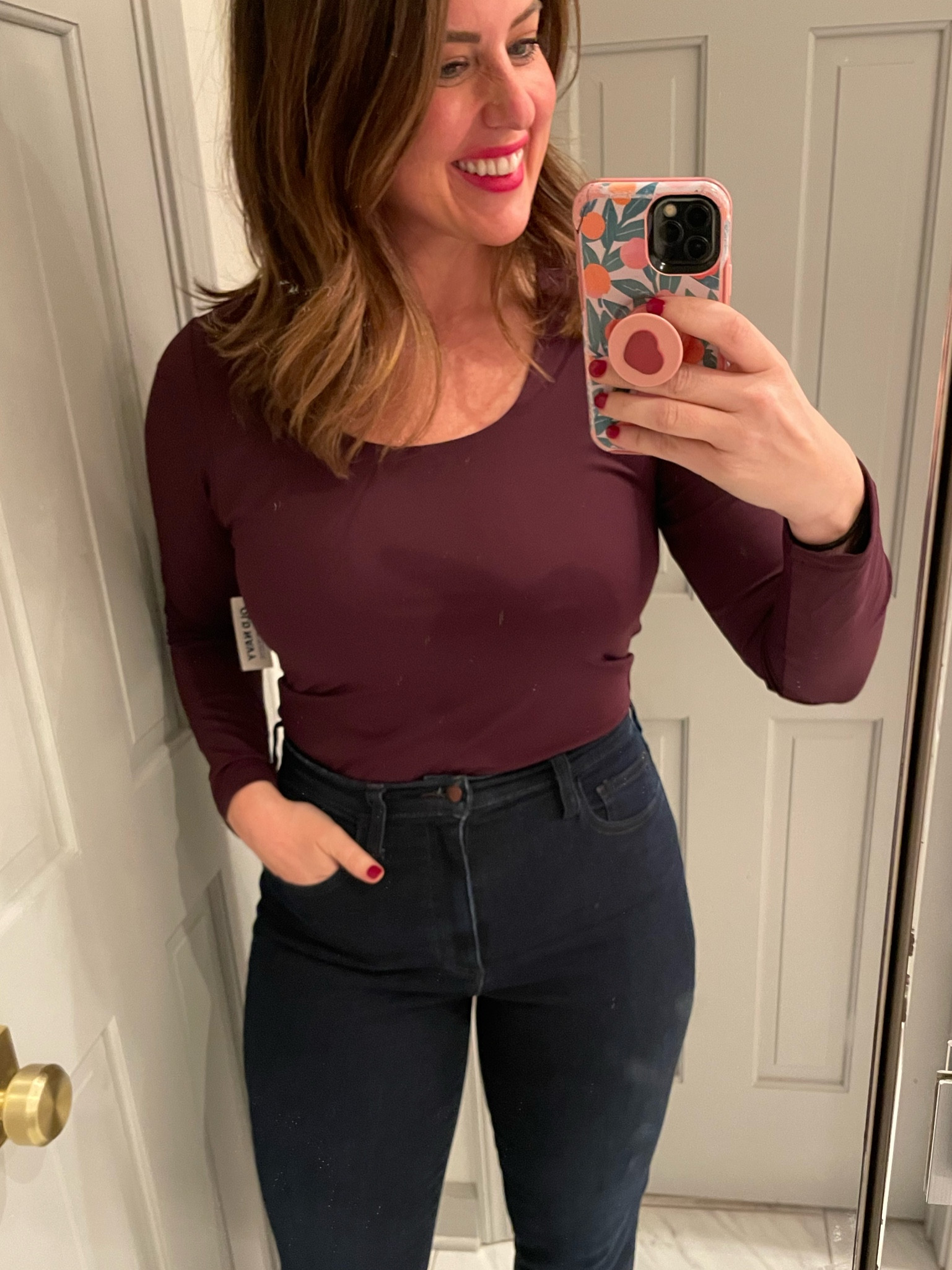 Feels. Like. Butter. The bodysuit you didn’t know you needed. And this color is 👌🏼👌🏼👌🏼