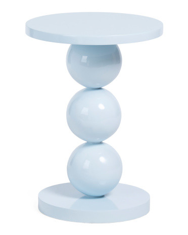 16x16x22 Glossy Lacquer Bella Side Table | TJ Maxx