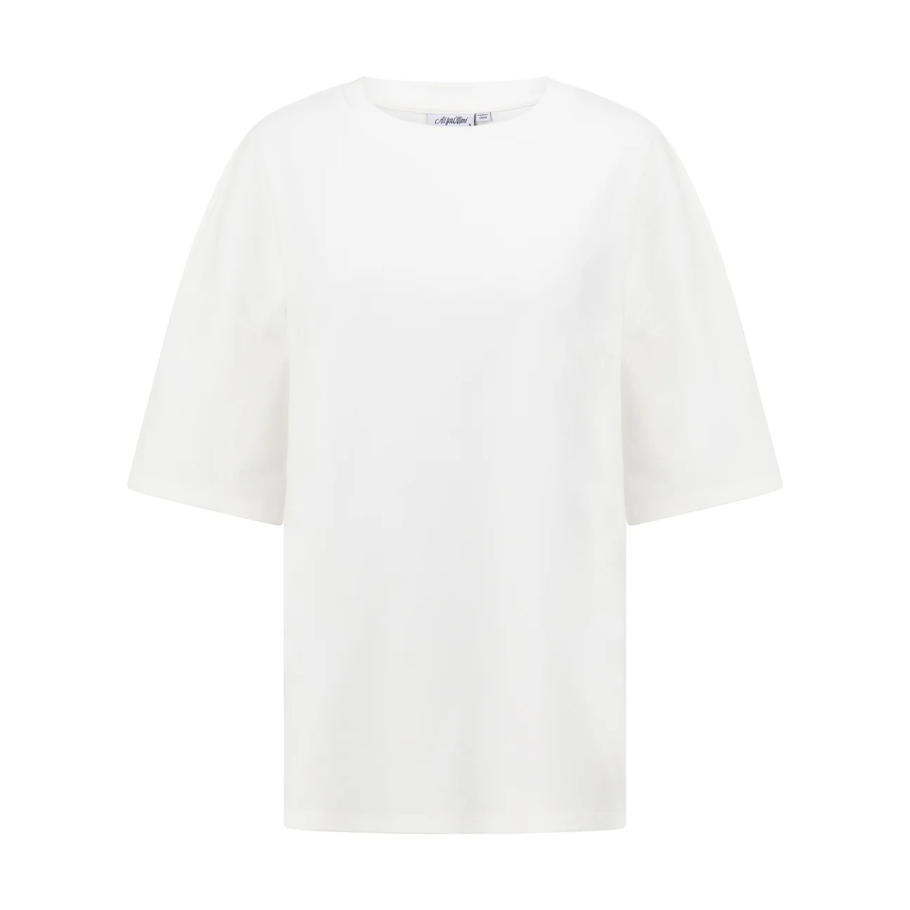 White Oversized Tee | All for Mimi