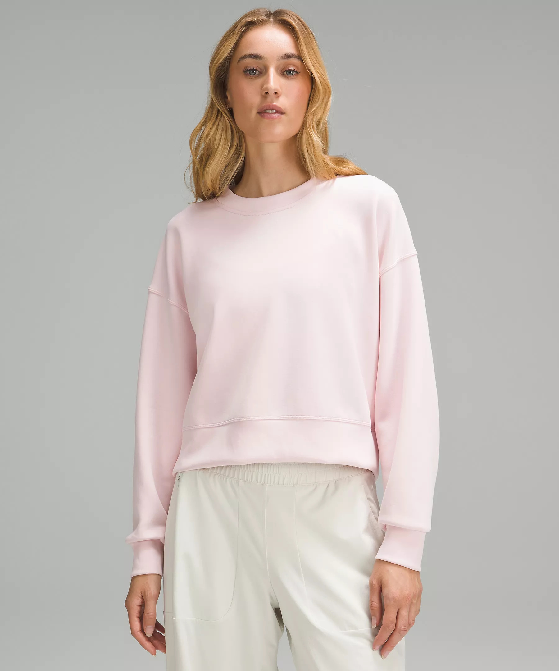 Softstreme Perfectly Oversized Cropped Crew | Lululemon (US)