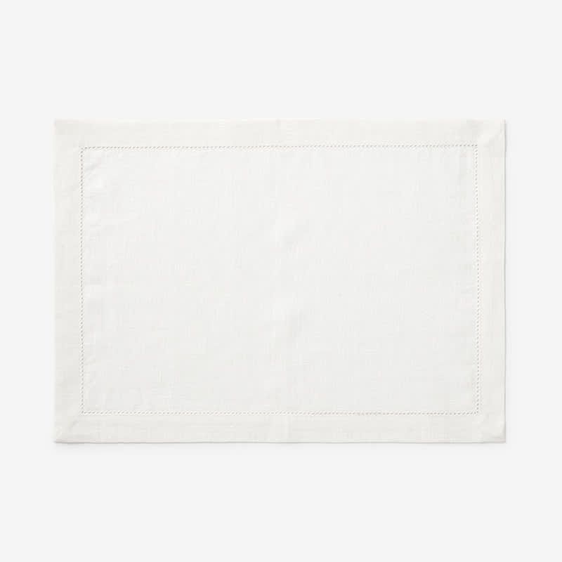 Solid Linen Placemat, Set Of 4 - Off White | The Company Store | The Company Store