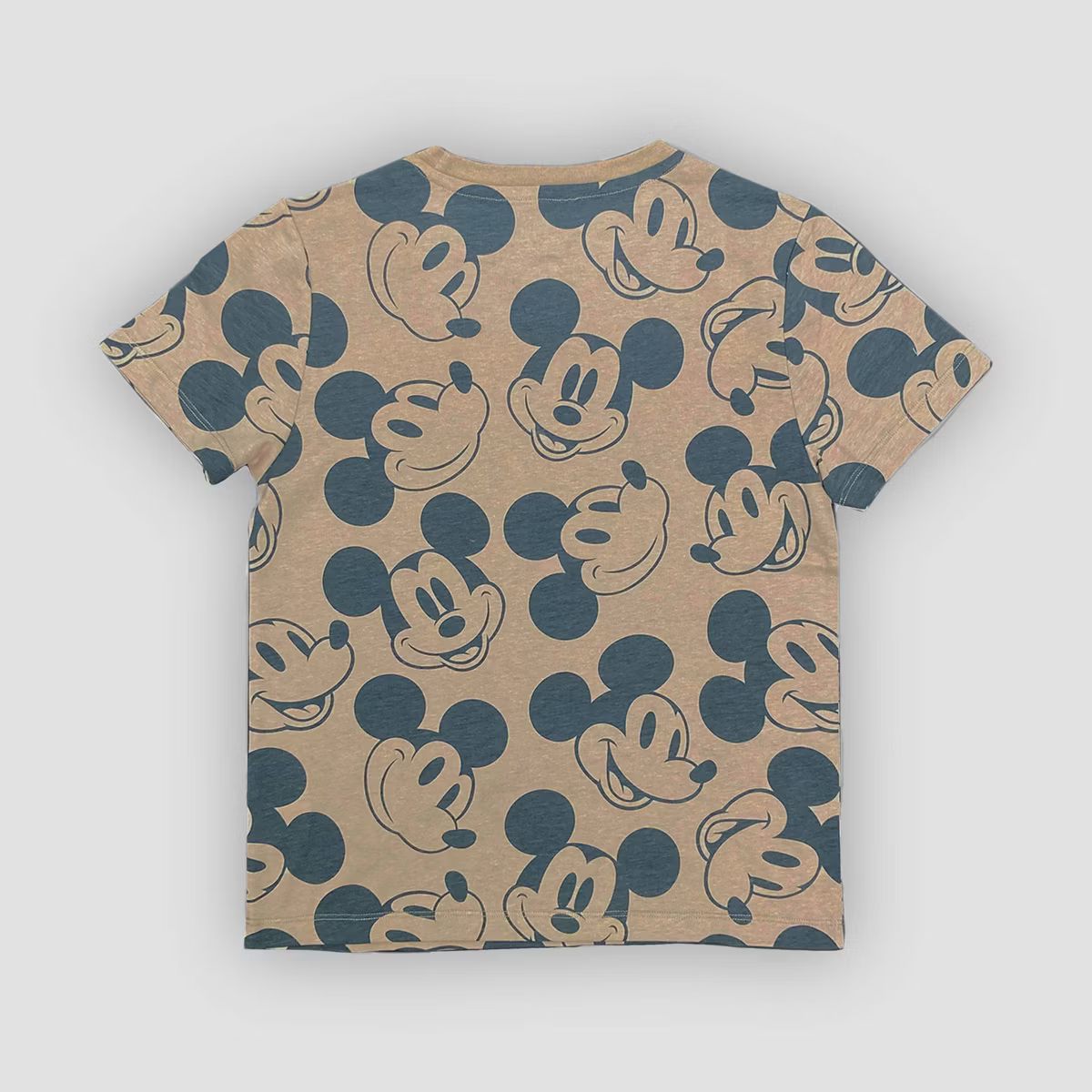 Toddler Boys' Mickey Mouse Short Sleeve Graphic T-Shirt - Tan | Target