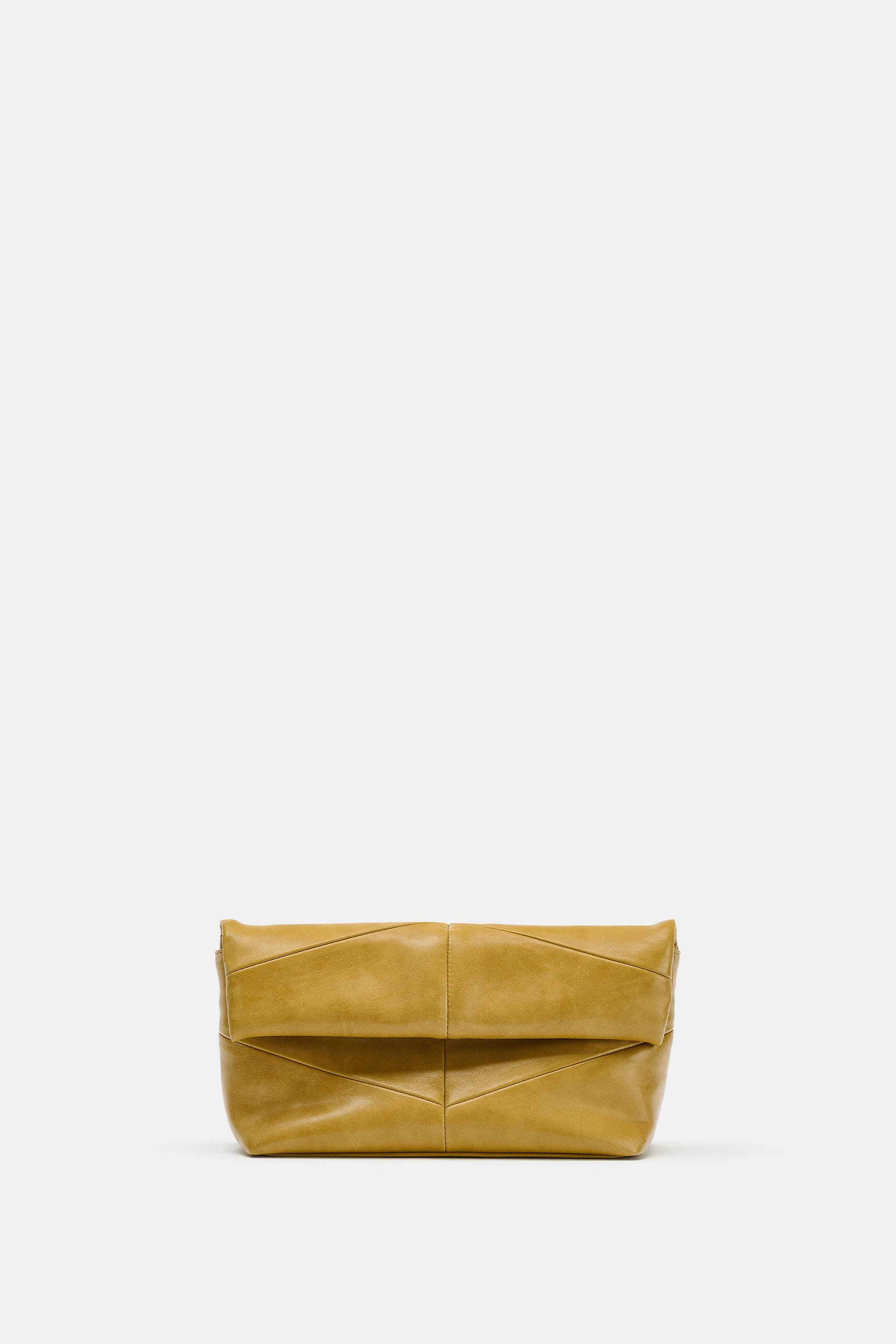 QUILTED ENVELOPE HANDBAG | Zara UK