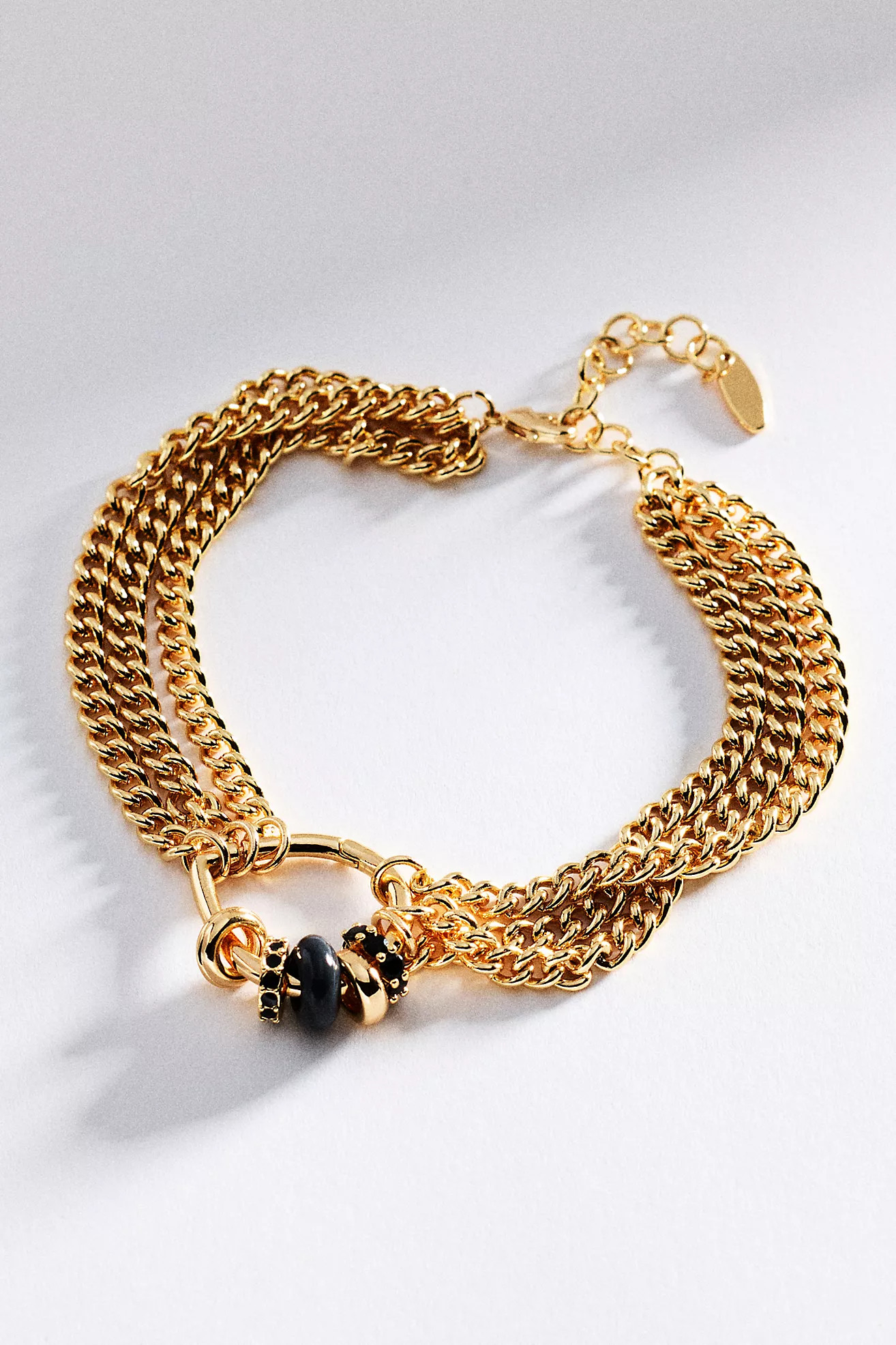 Layered Chain O-Ring Bracelet | Anthropologie (US)