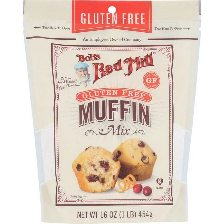 Bob's Red Mill Muffin Mix, Gluten Free, 16 oz | Walmart (US)
