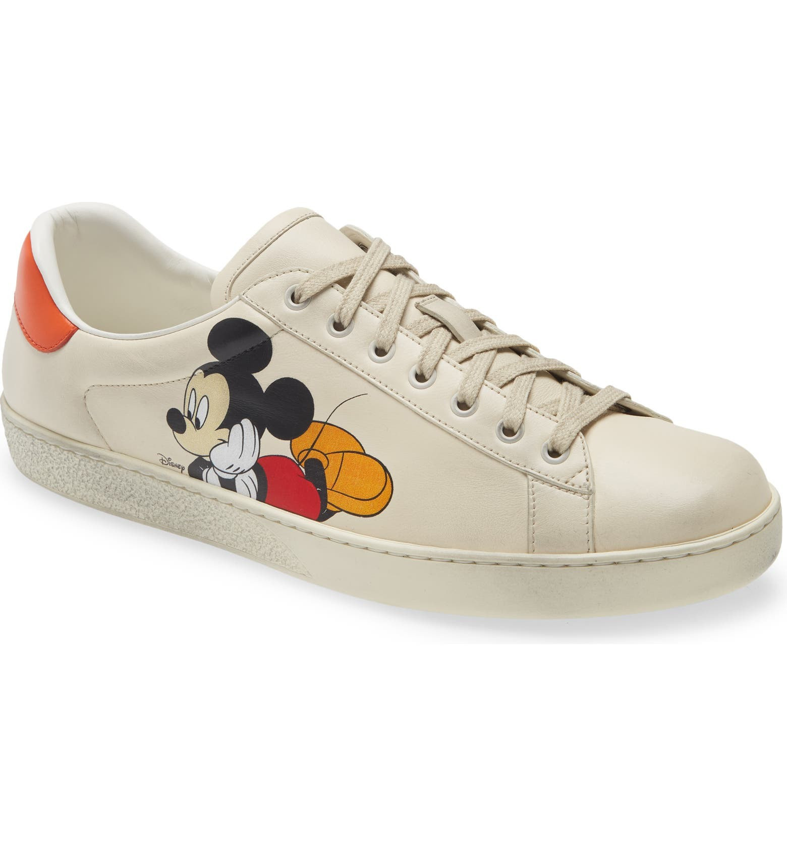 Gucci x Disney Ace Mickey Mouse Sneaker (Men) | Nordstrom | Nordstrom