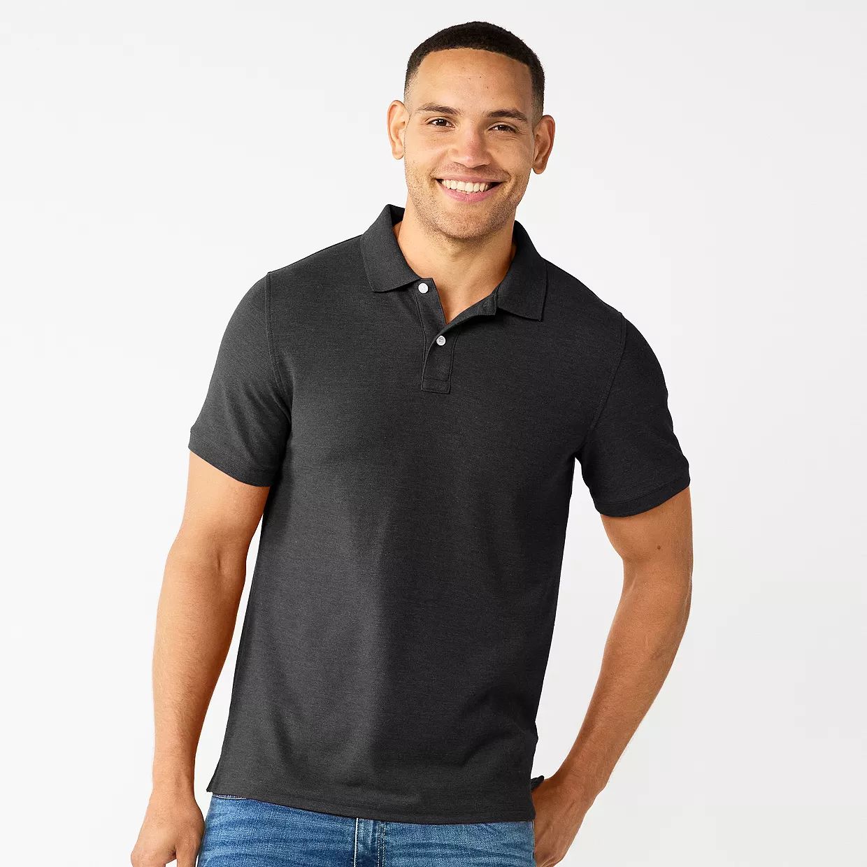 Men's Sonoma Goods For Life® Pique Polo | Kohl's