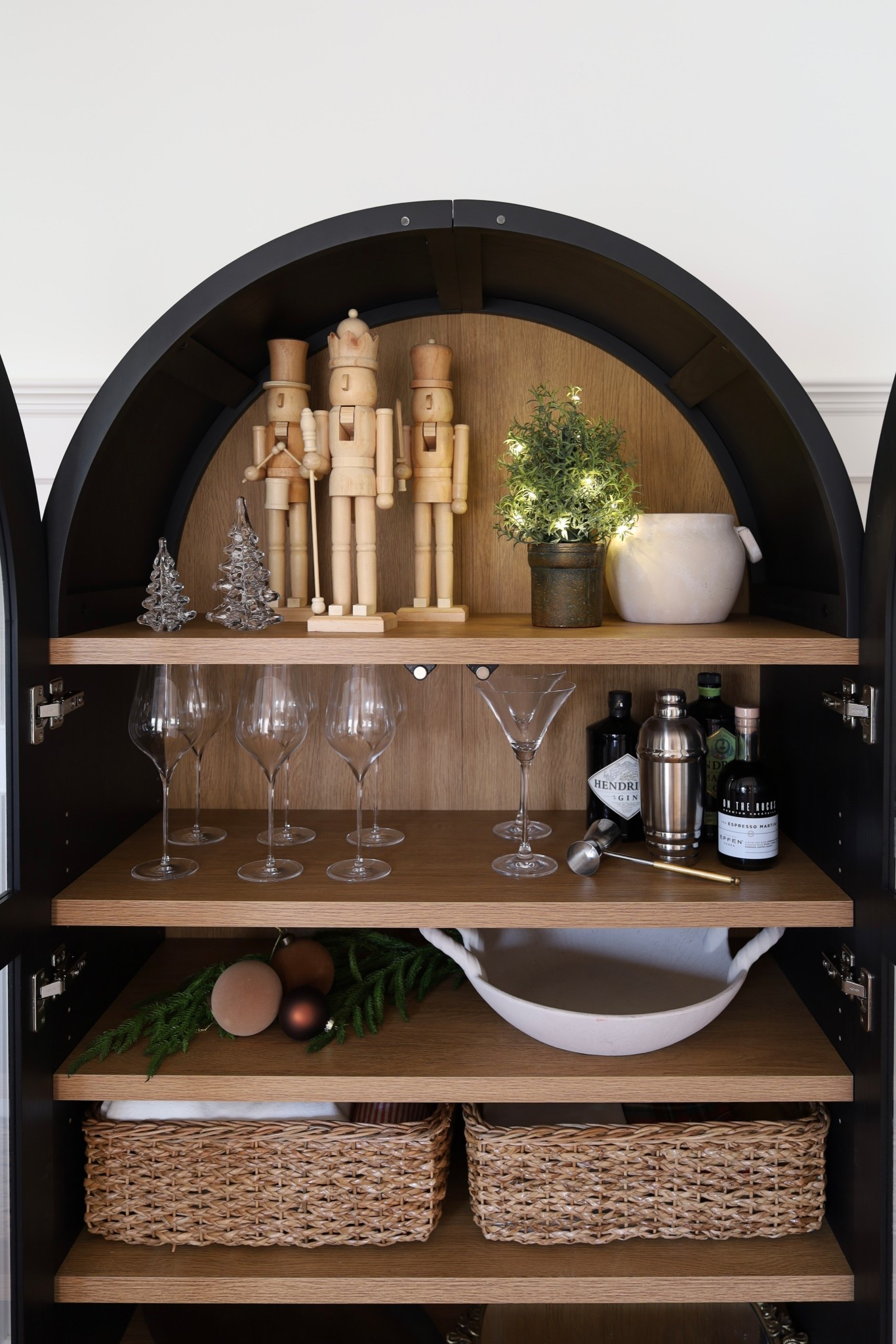 Decorating shelves for the holidays using nutcrackers and glass trees.

Amazon, home decor, Christmas decorating ideas 

 #LTKHoliday #LTKOver40 #LTKHome